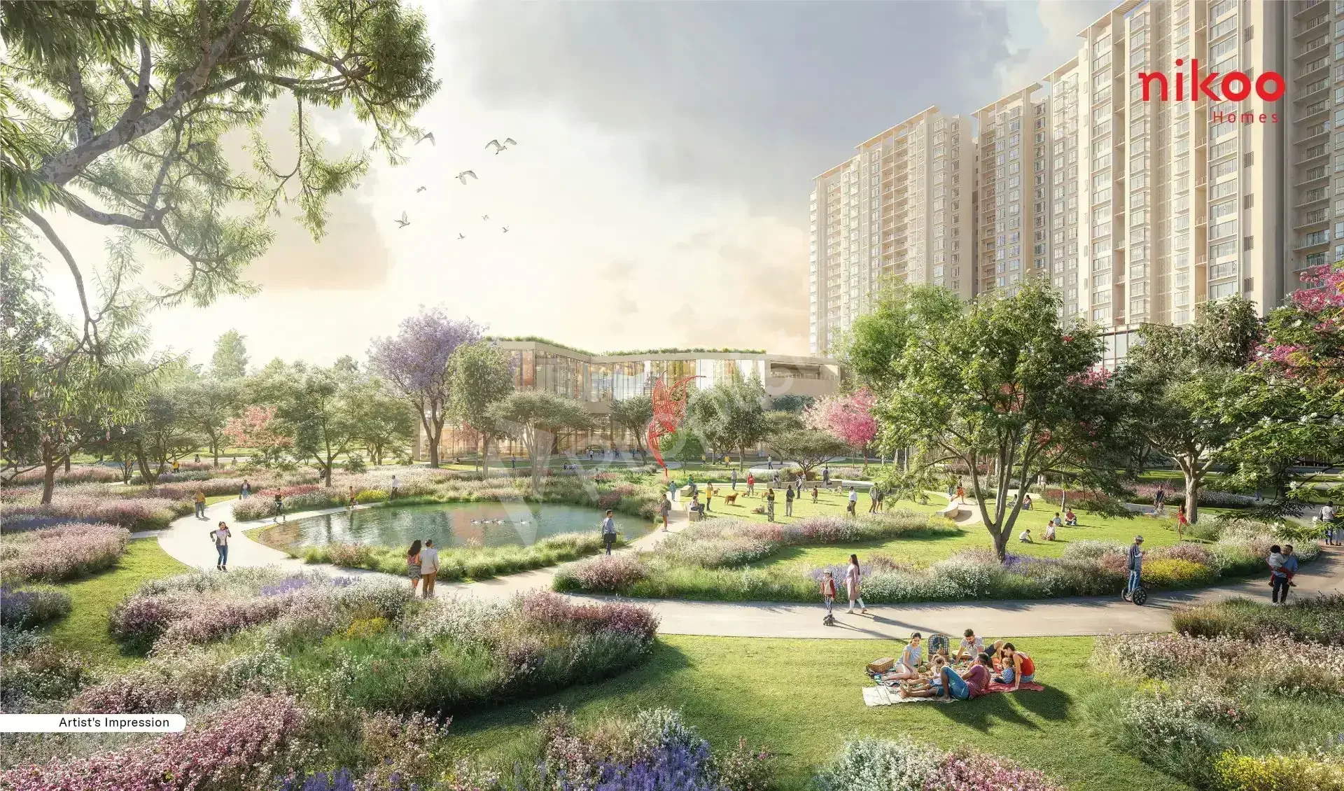 Bhartiya City Garden Estate, Sadahalli, Bangalore.