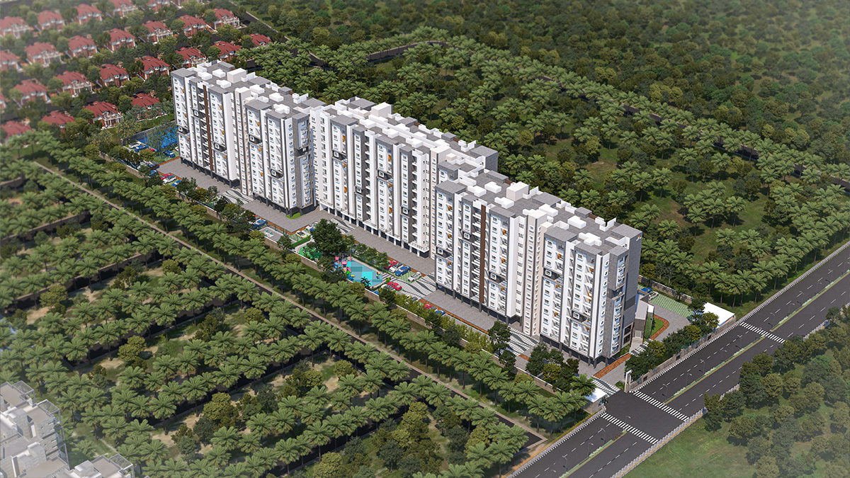 Sattva Bliss, Off Budigere Cross Road, Nimbekaipura Road, East Bangalore.