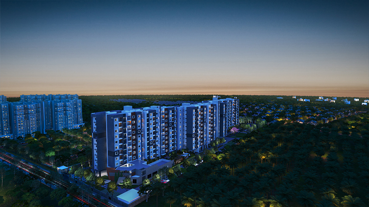 Sattva Bliss, Off Budigere Cross Road, Nimbekaipura Road, East Bangalore.