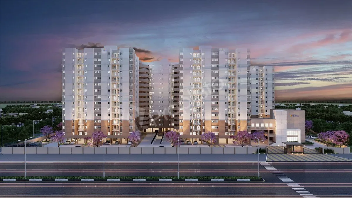 Sattva Ashraya, Mysore Road (NH275) in Bidadi, in South‑West Bangalore.