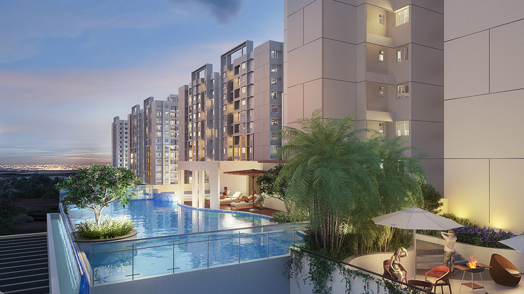 Sattva Misty Charm, Opp Holiday Village Resort, Off Kanakapura Road, South Bangalore.