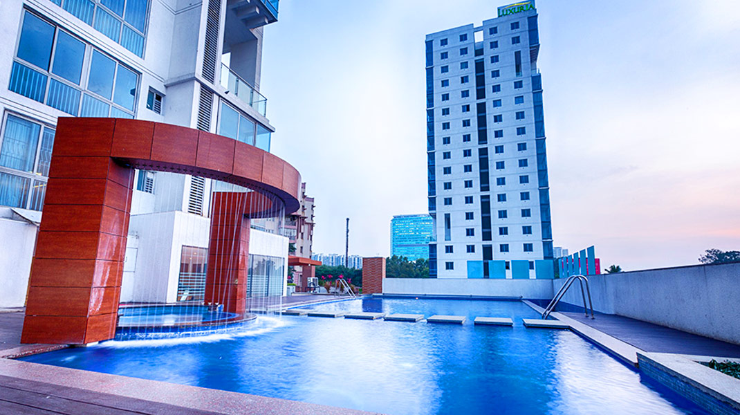 Sattva Luxuria, Near World Trade Center, Melleshwaram, Central Bangalore.