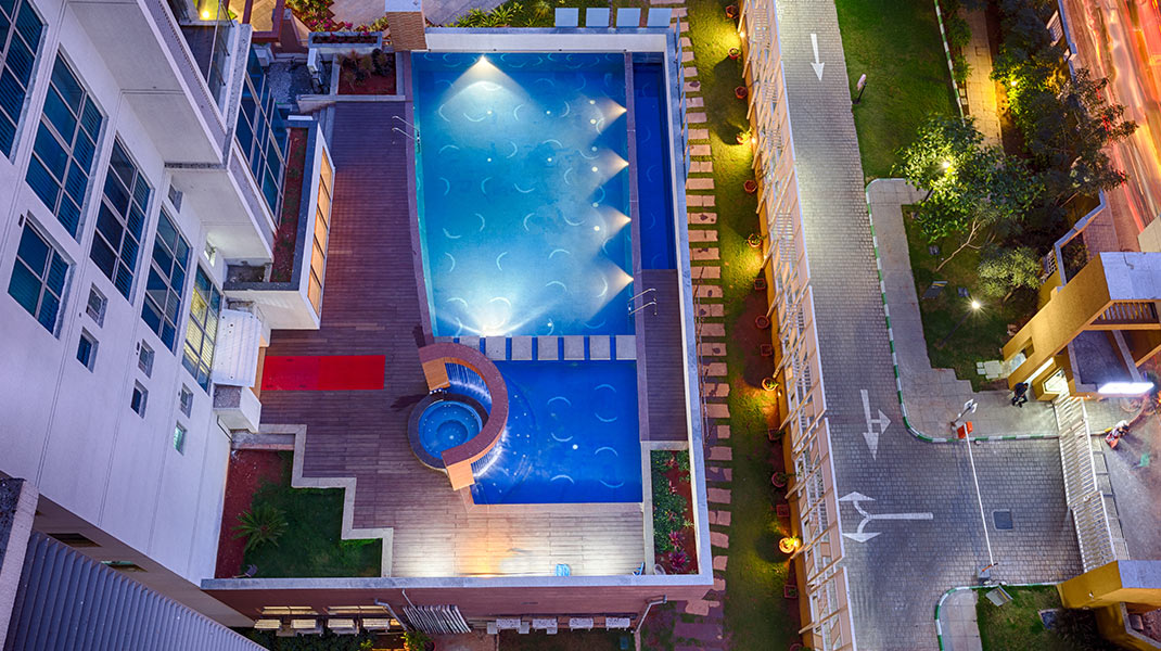 Sattva Luxuria, Near World Trade Center, Melleshwaram, Central Bangalore.