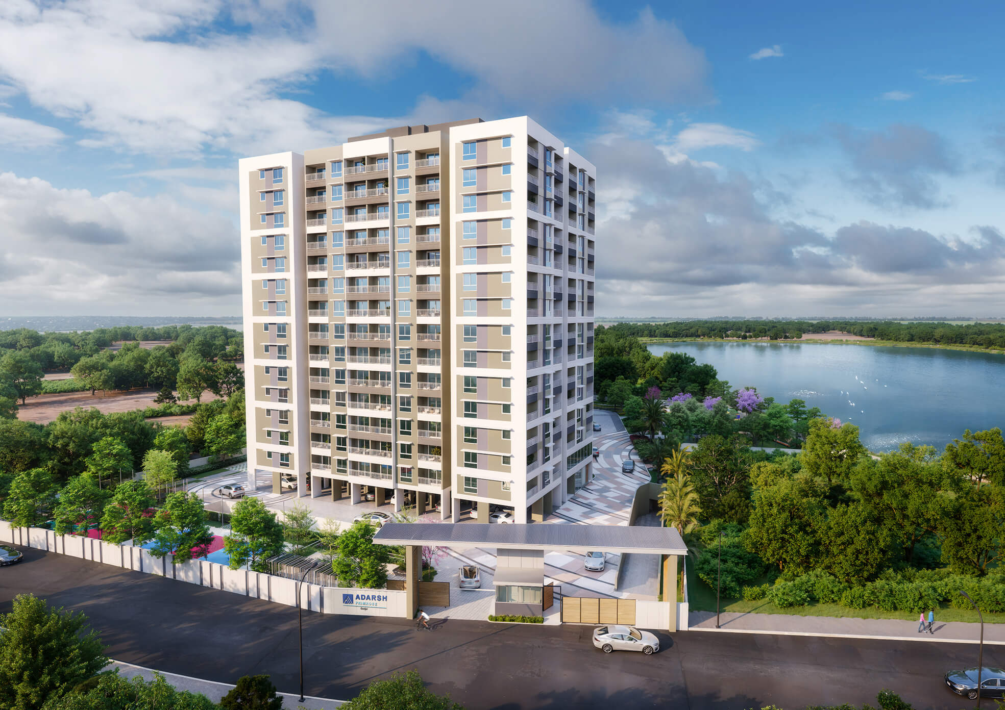 Adarsh Primrose, Gunjur - Varthur  Road, East Bangalore.