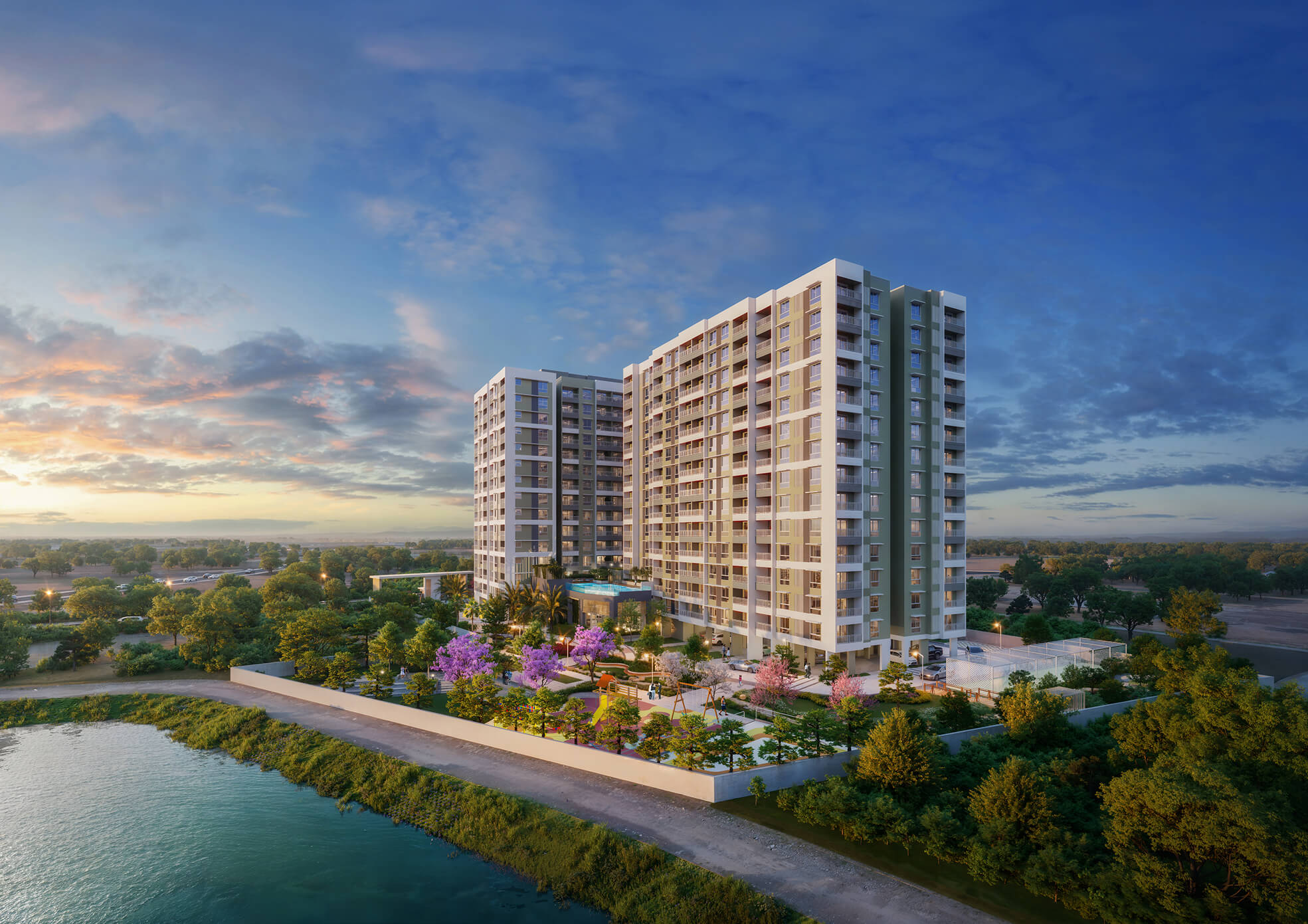 Adarsh Primrose, Gunjur - Varthur  Road, East Bangalore.