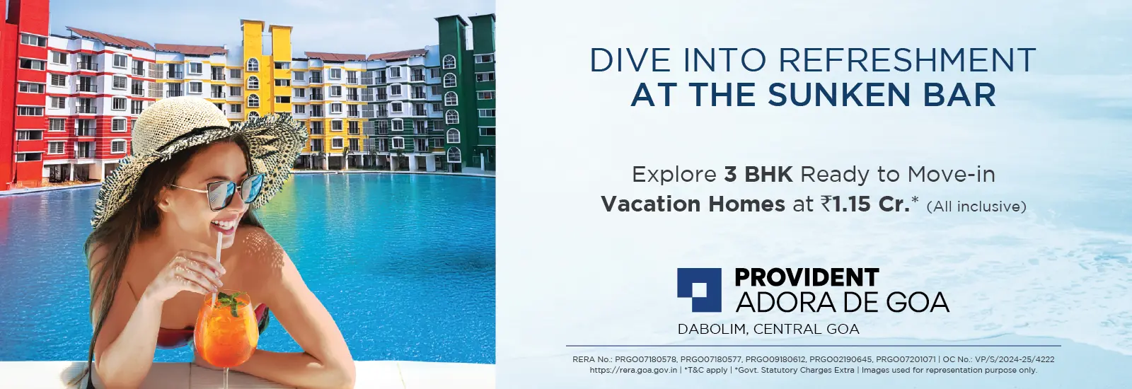 Provident Adora De Goa, Dabolim, North Goa - Apartment in Provident Adora De Goa, Dabolim / near Vasco da Gama region, North Goa, Bangalore by Purvankara Limited