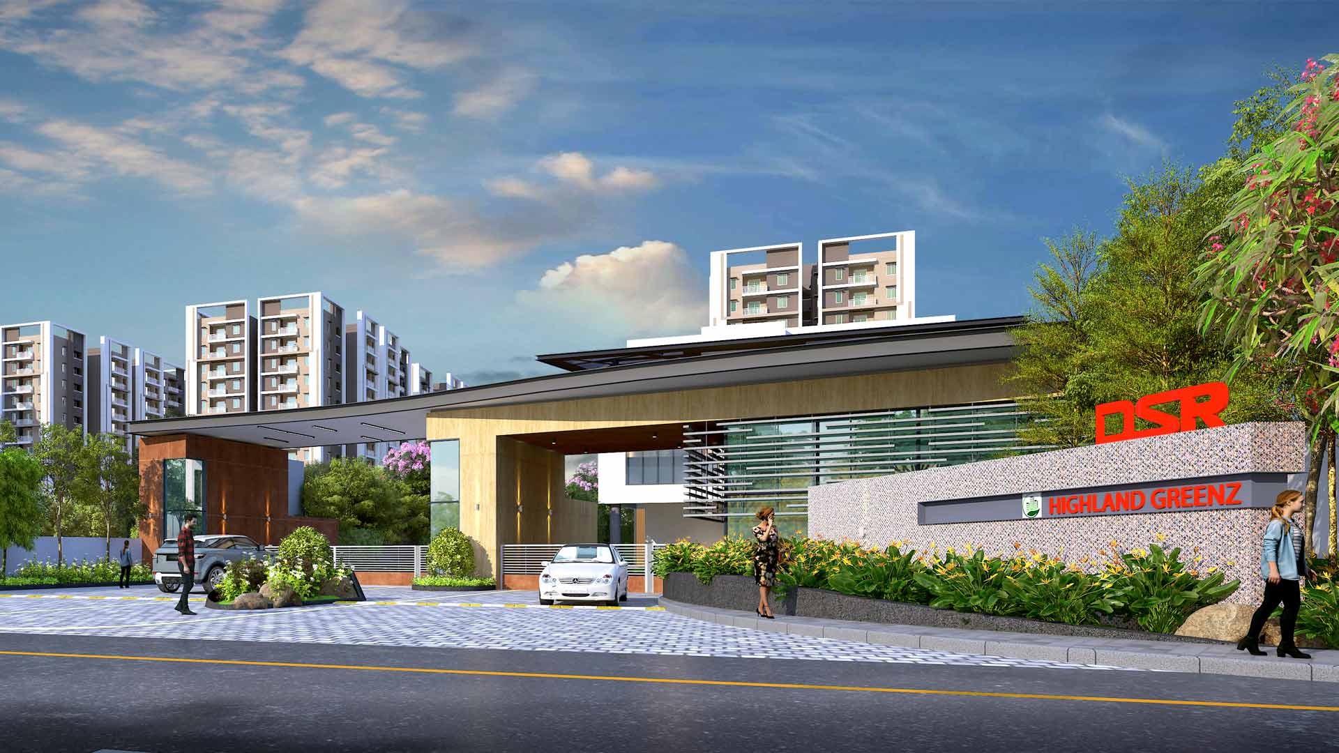 DSR Highland Greenz, Doddakannelli, off Sarjapur Road,  East Bangalore.