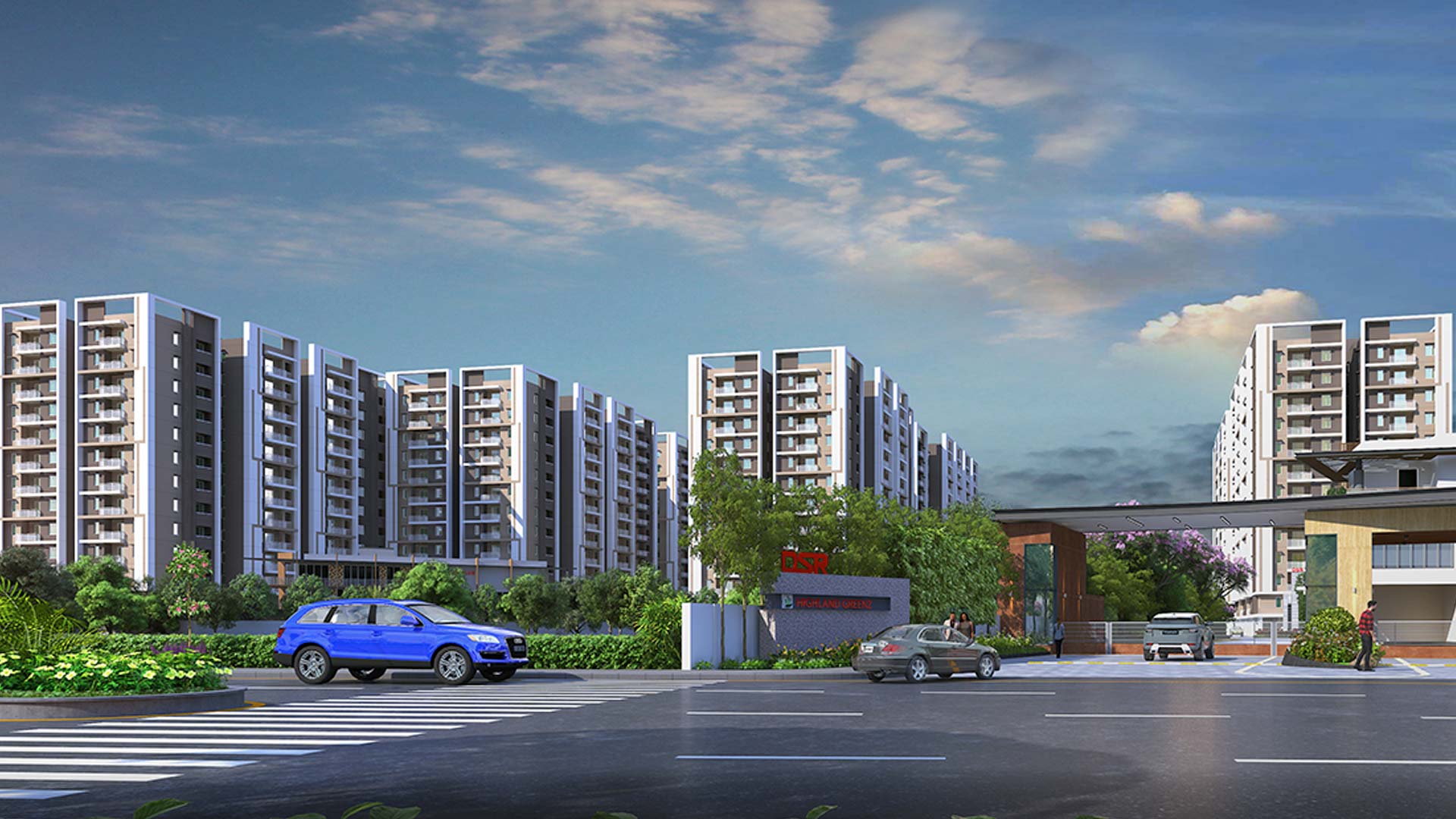 DSR Highland Greenz, Doddakannelli, off Sarjapur Road,  East Bangalore.