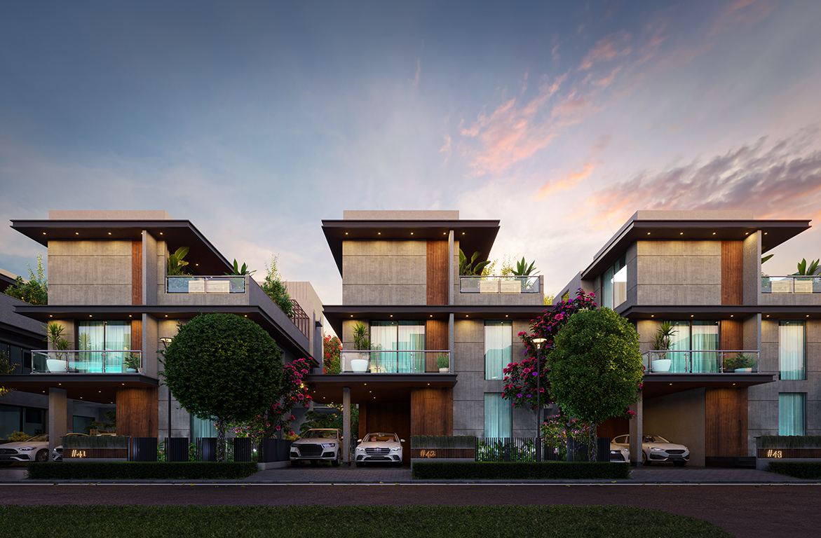 Ferie Villas at Century Wintersun, Yelahanka–Doddaballapura Road in North Bangalore.