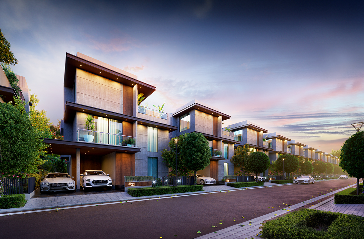 Ferie Villas at Century Wintersun, Yelahanka–Doddaballapura Road in North Bangalore.