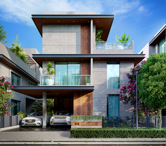 Ferie Villas at Century Wintersun, Yelahanka–Doddaballapura Road in North Bangalore.