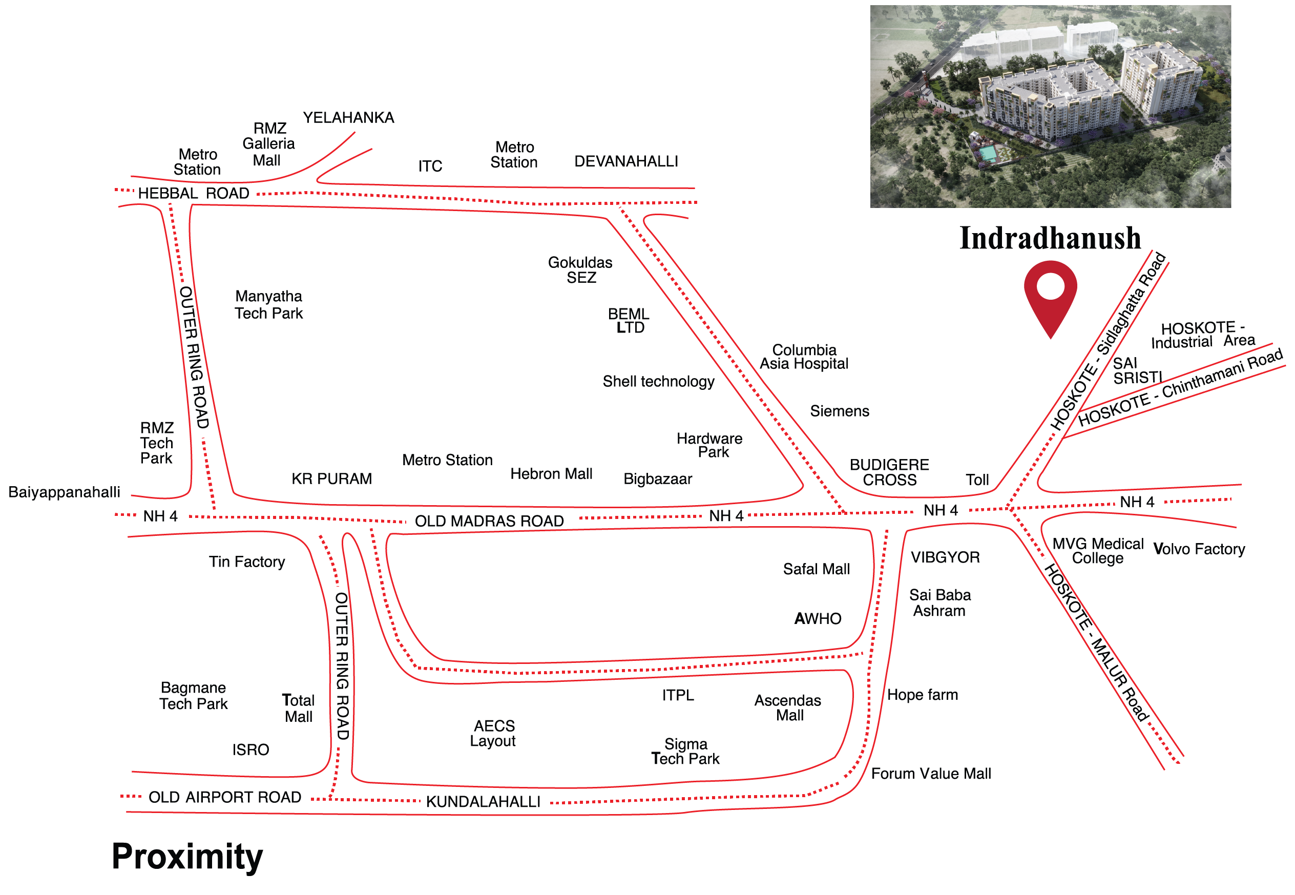 Sowparnika Indradhanush, (near Whitefield / Hoskote,  East Bangalore.