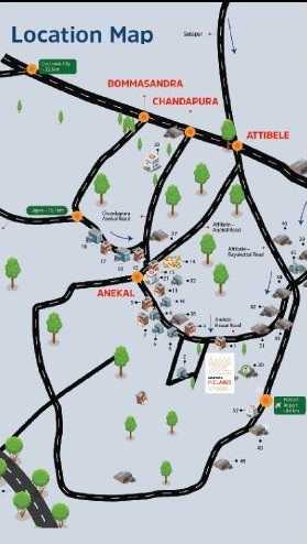 Manyata Midlands Phase 1, Anekal, South Bangalore. - Plot in Manyata Midlands Phase 1, Anekal, South Bangalore., Bangalore by Manyata Developers Pvt Ltd