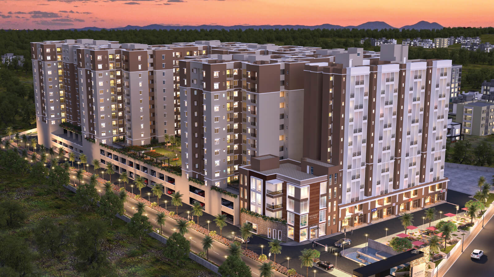 Provident Capella, Soukya Road, Whitefield, East Bangalore.