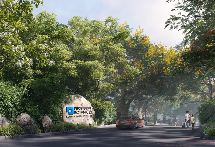 Provident Botanico, Soukya Road,East Bangalore.