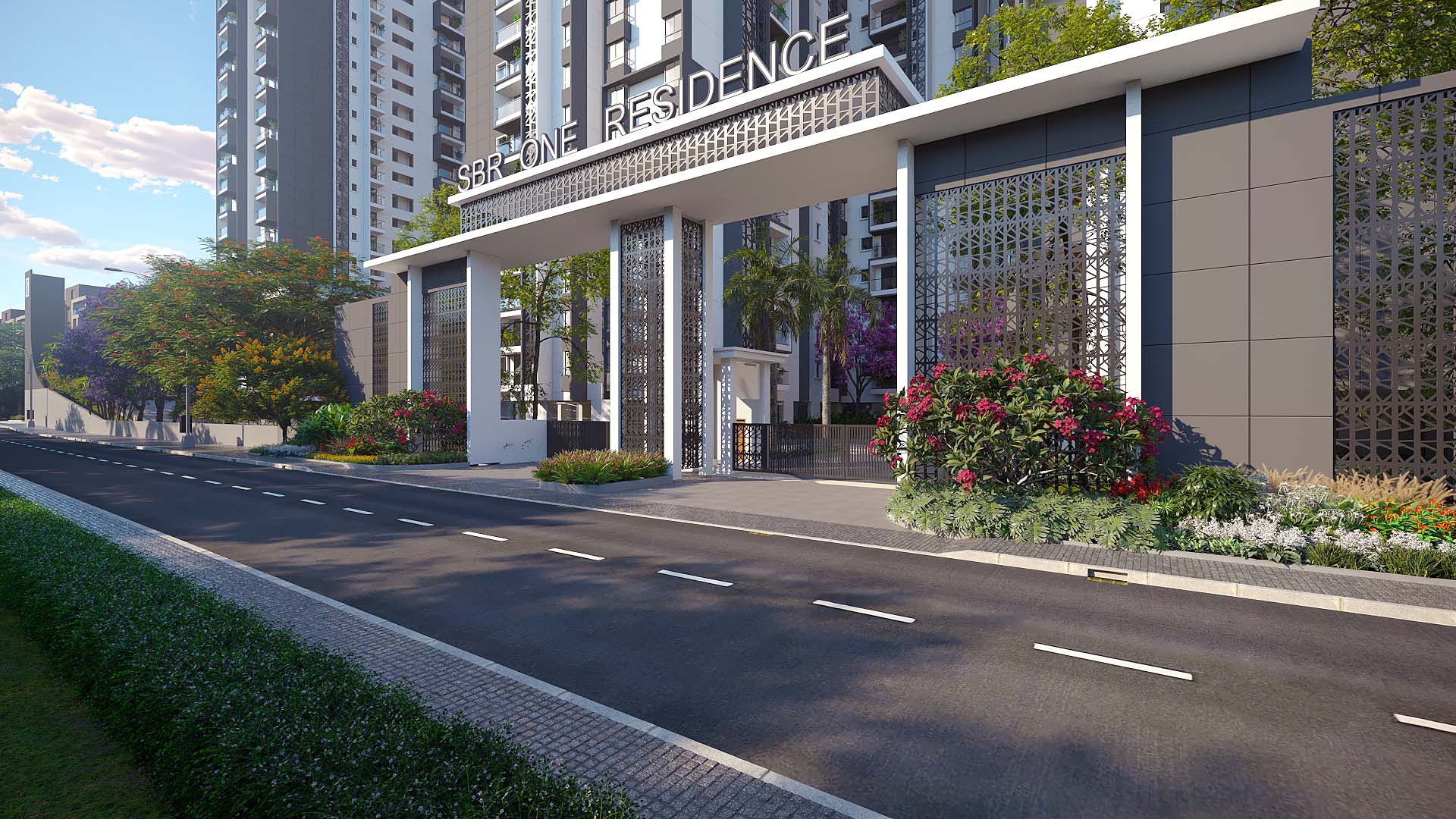 SBR ONE RESIDENCE,  Hopefarm, Whitefield, Bangalore.