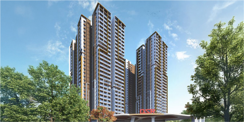 DSR The Address, Sarjapur–Whitefield, East Bangalore.