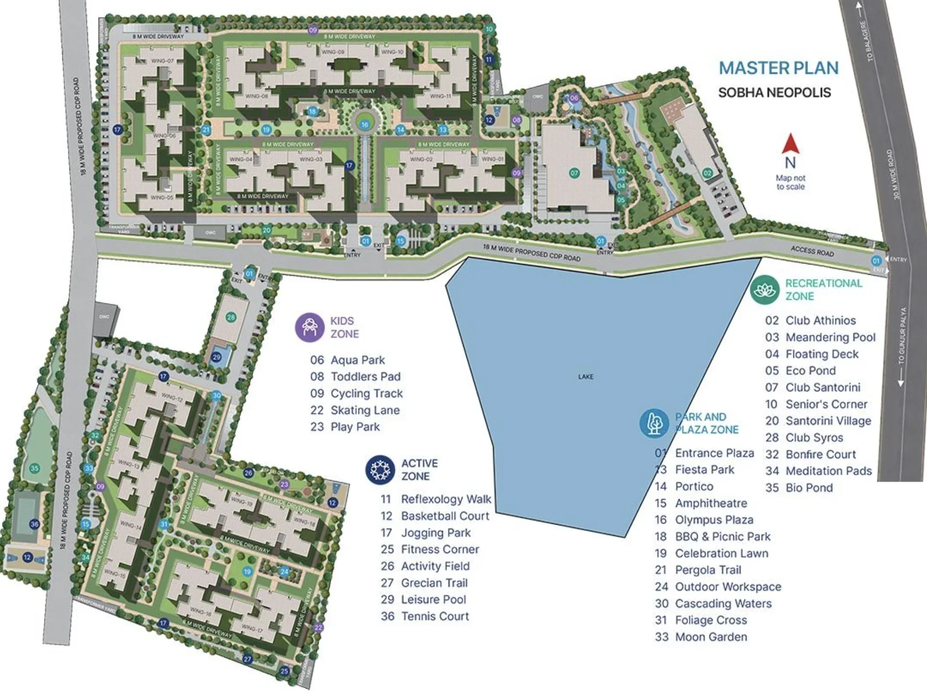 Nambiar District 25 master plan